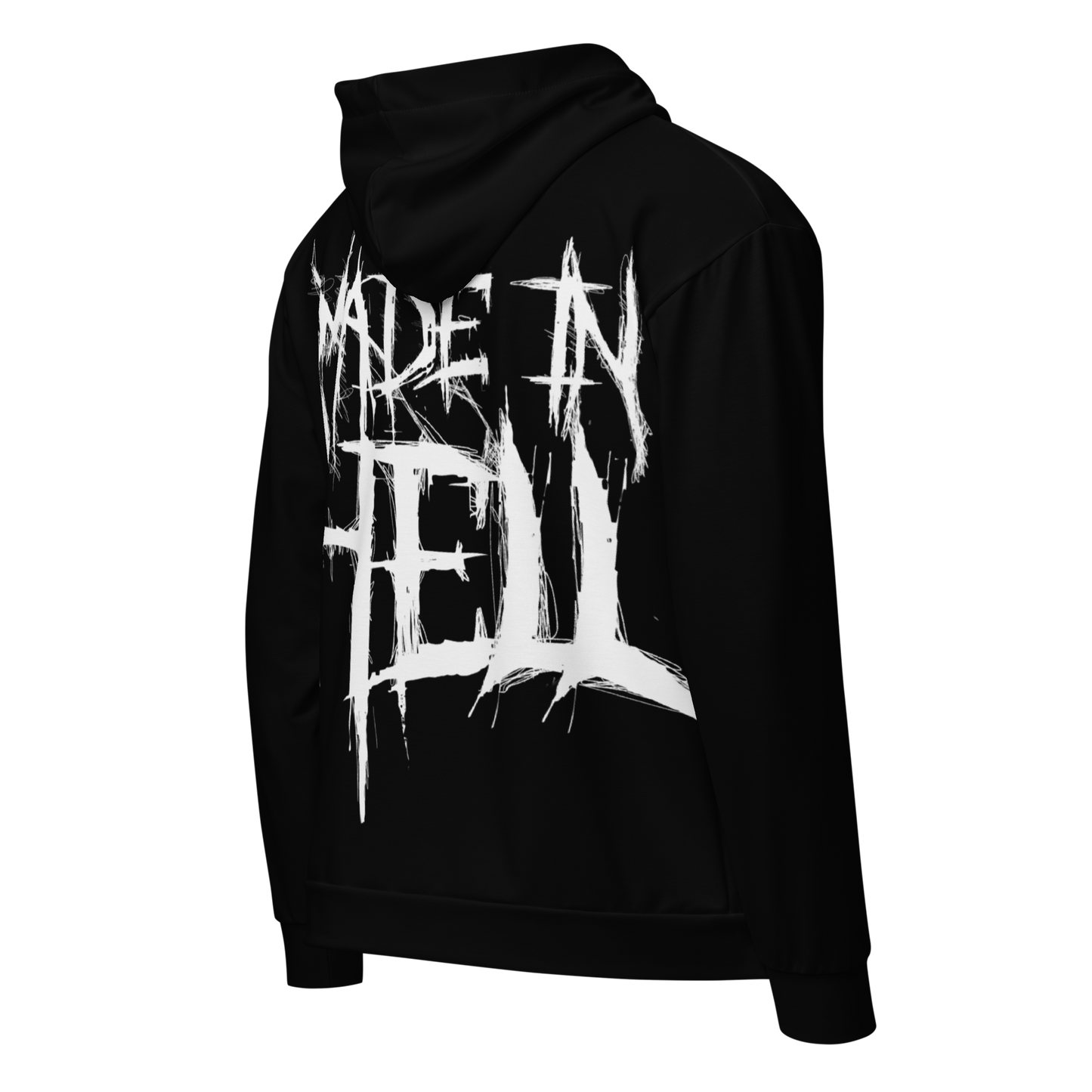 Made in Hell Unisex zip hoodie